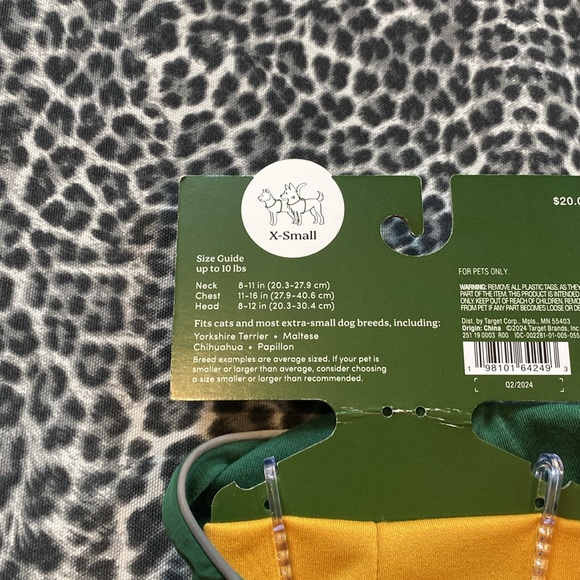 Dog and Cat Sporty Tech Cargo Jacket - The Cuddle Collab with Baloo & Pan
 - Picture 9 of 12